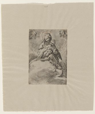 Dokumentasi “Madonna and Child in the Clouds”. Minneapolis Institute of Art.