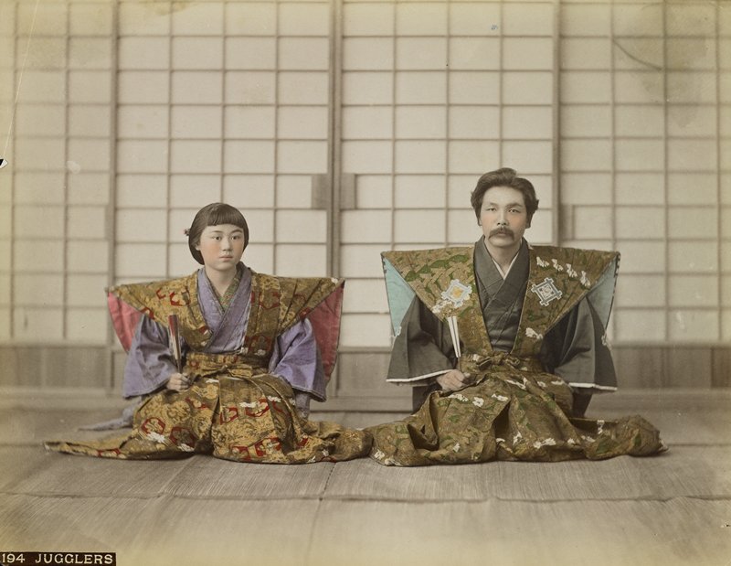 194. Jugglers, Attributed to A. Farsari & Co., c. 1886