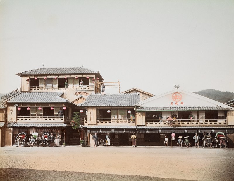 108. Hotel [Hashimuraya], A. Farsari & Co., c. 1886