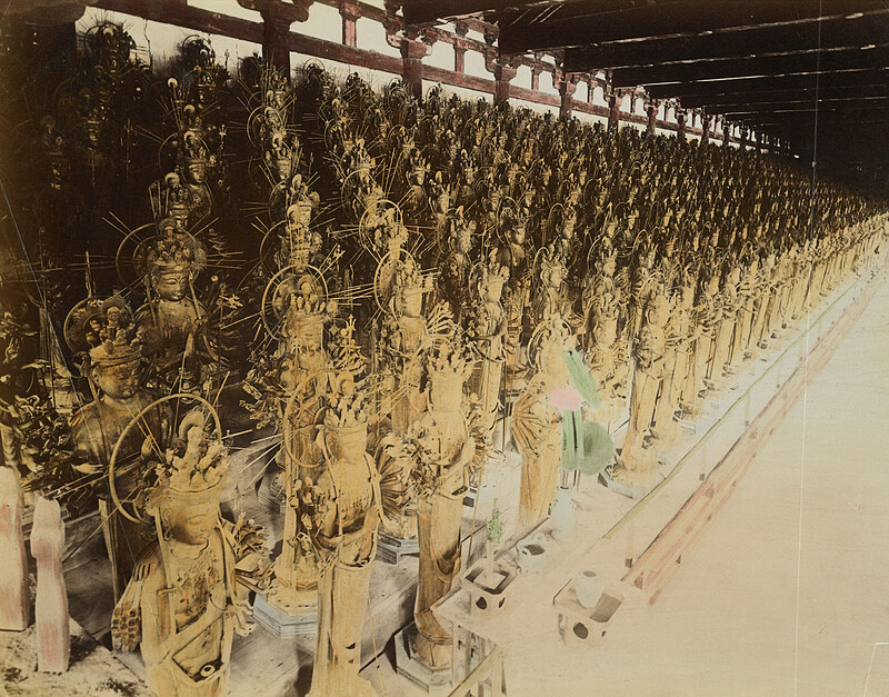 Sanjusangendo, Kyoto, 1890s