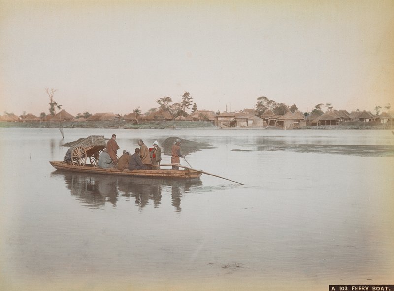 A103. Ferry Boat, A. Farsari & Co., c. 1886