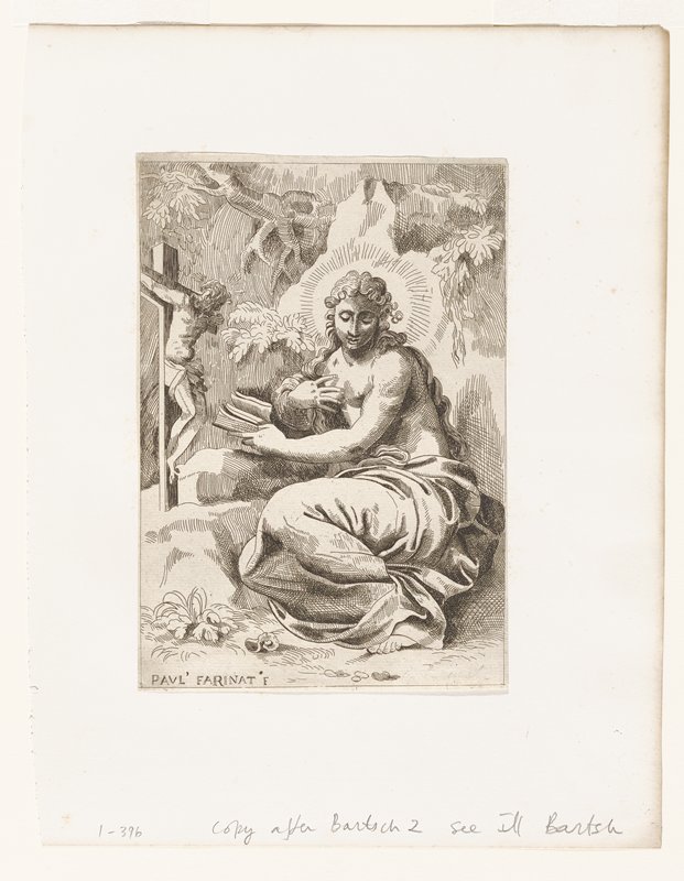 The Magdalen, Paolo Farinati, 17th century