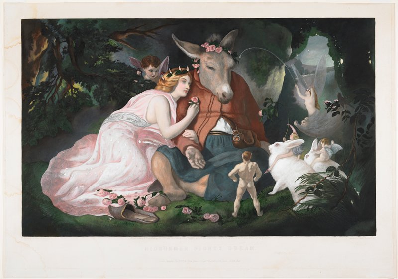 Midsummer Night's Dream, Samuel A. Cousins, 1858