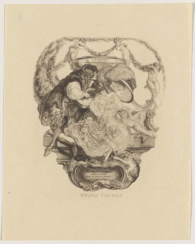 Ex-Libris: Bruno Fischer, Франц фон Байрос, XIX–XX века