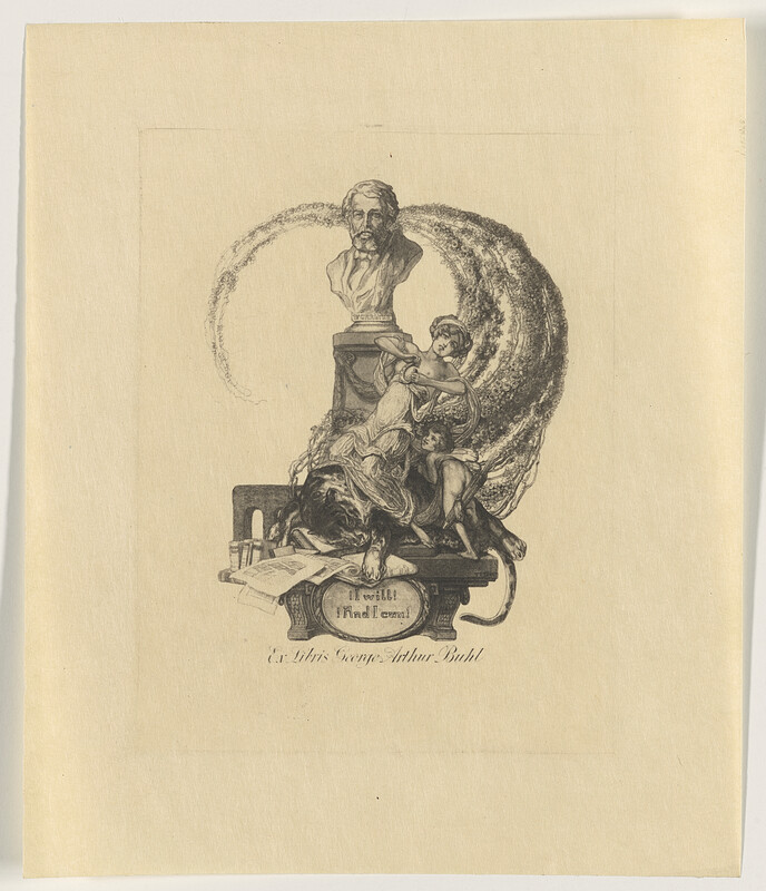 Ex-Libris: Gerhard Wunderlich, Франц фон Байрос, XIX–XX века