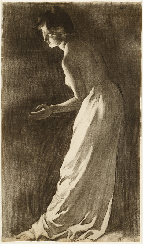 Study for poster Exposition Universelle-Palais de l’Optique La Grande lunette de 1900, Georges Paul Leroux, 1900