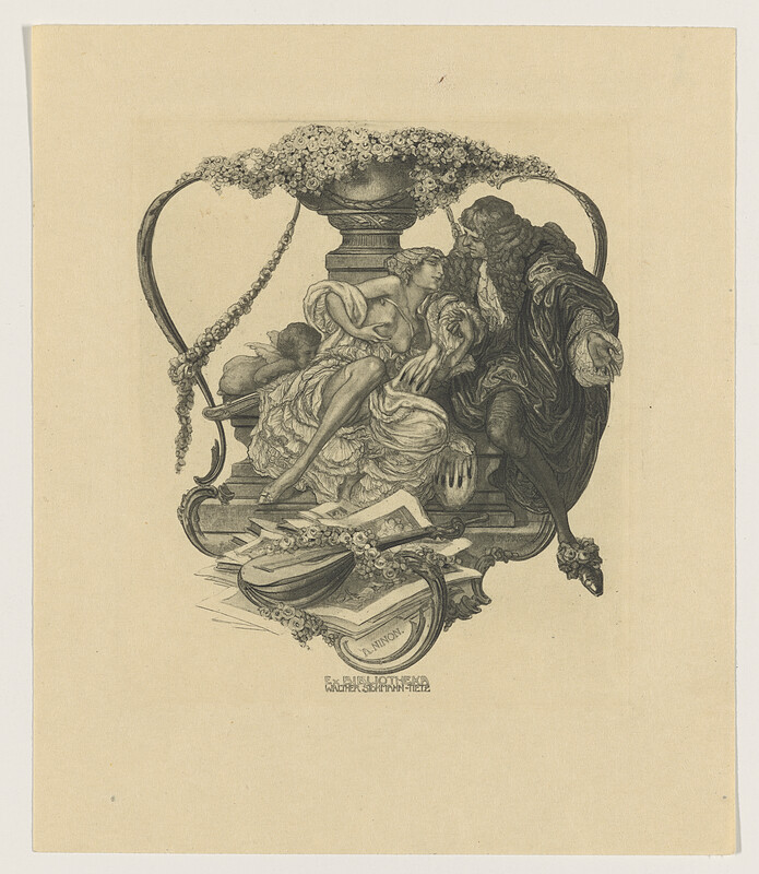 Ex-Libris: Walther Stohmann-Tietz, Франц фон Байрос, XIX–XX века