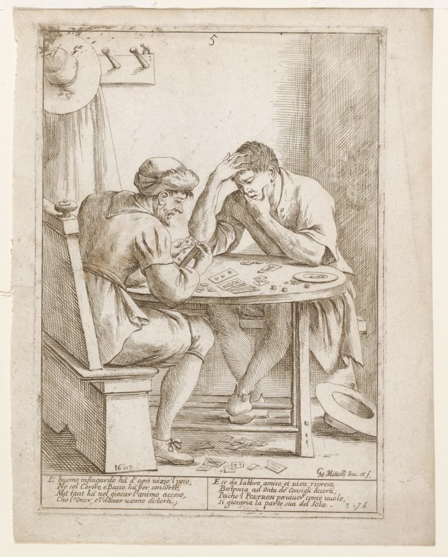 Print, Guideppe Maria Mitelli, 17th century