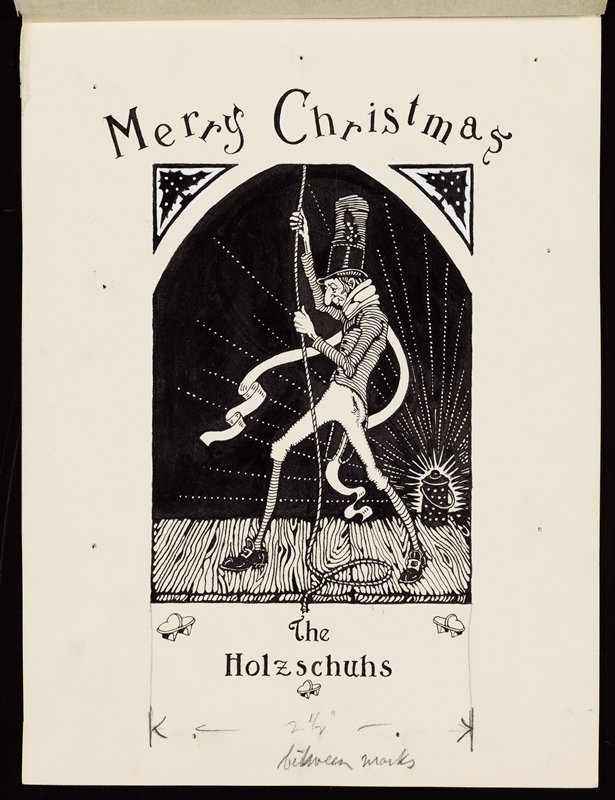 Untitled [man pulling bell cord], Richard Holzschuh, 20th century