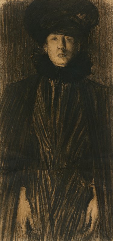 Portrait of a Woman, Norbert Goeneutte, 1891