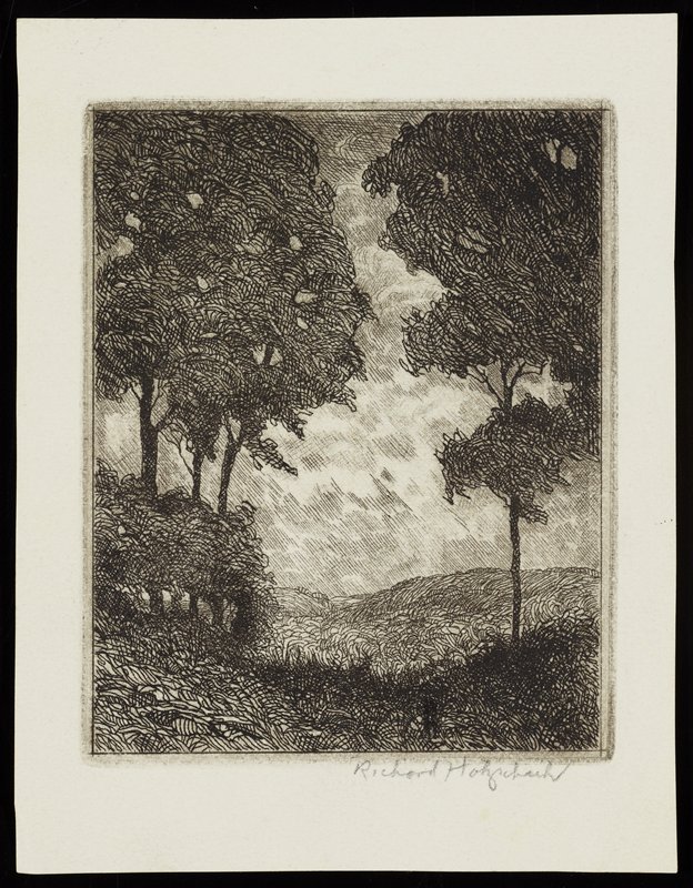 Untitled [landscape], Richard Holzschuh, 20th century
