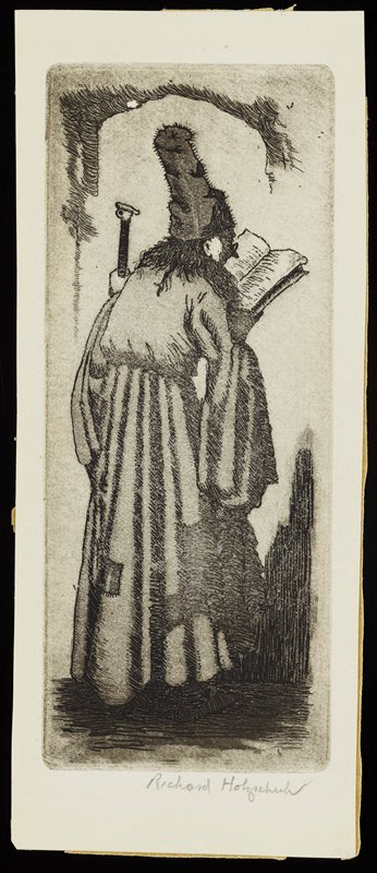 Untitled [wizard], Richard Holzschuh, 20th century