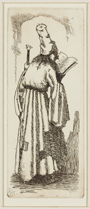 Untitled [wizard], Richard Holzschuh, 20th century