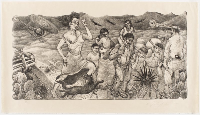 Tan Lejos de Dios; Tan Cerca de los Estados Unidos, Luis Jiménez, 2001