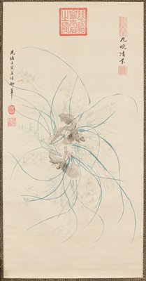 Fragrance of the Orchids, Empress Dowager Cixi, 1902
