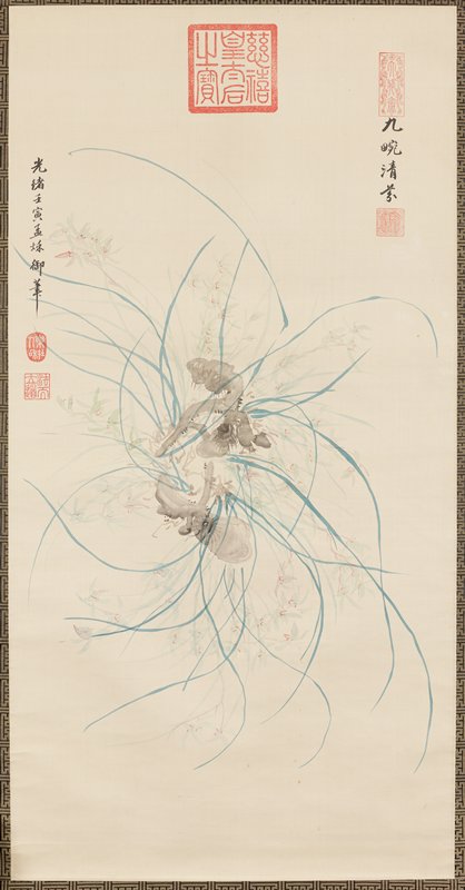 Fragrance of the Orchids, Empress Dowager Cixi, 1902