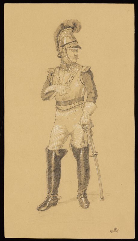 Untitled [soldier], Richard Holzschuh, 20th century