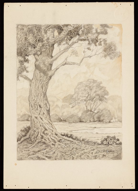Untitled [landscape], Richard Holzschuh, 20th century