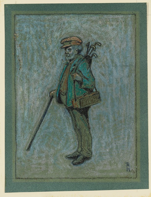 Untitled [golfer (?)], Richard Holzschuh, 20th century