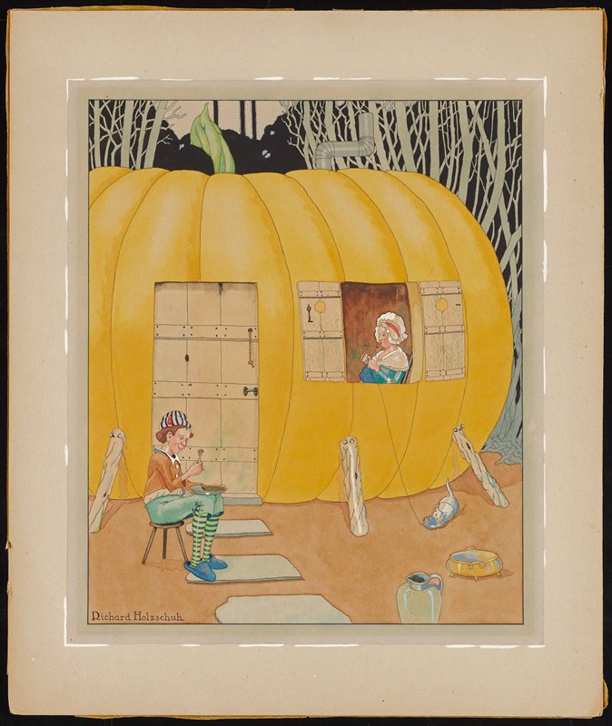 Peter Peter Pumpkin Eater, Richard Holzschuh, 20th century