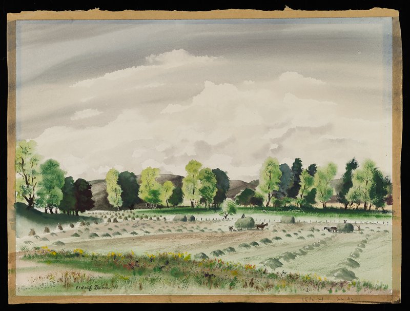 Hay Field, Adolf Dehn, 1941