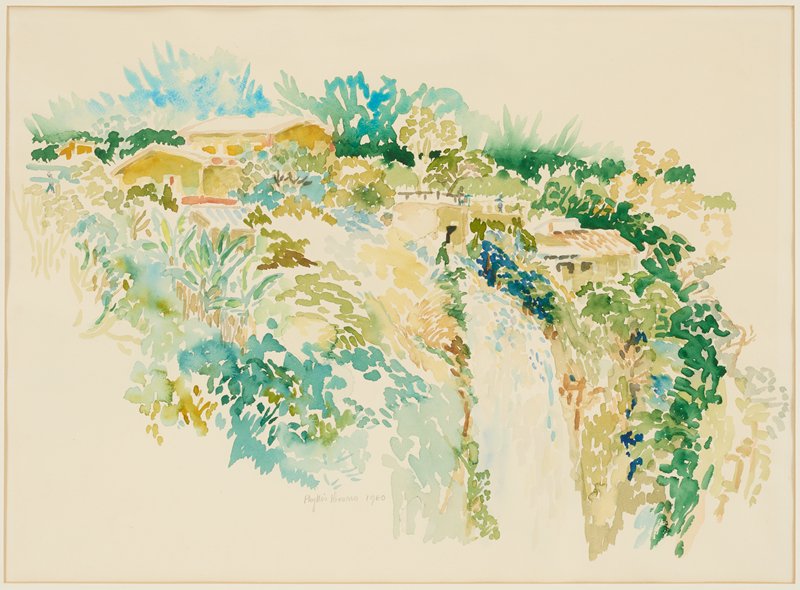 Landscape, Phyllis Wiener, 1960