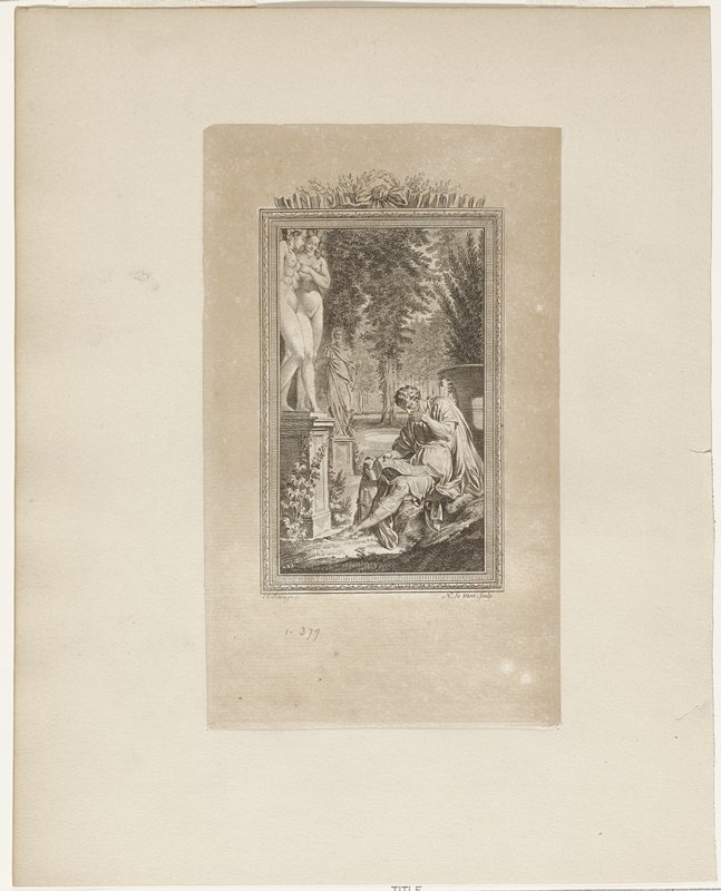 Print, Noel Le Mire, 18th century