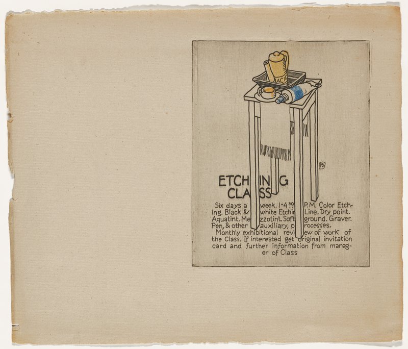 Print, Attributed to Richard Holzschuh, 20th century