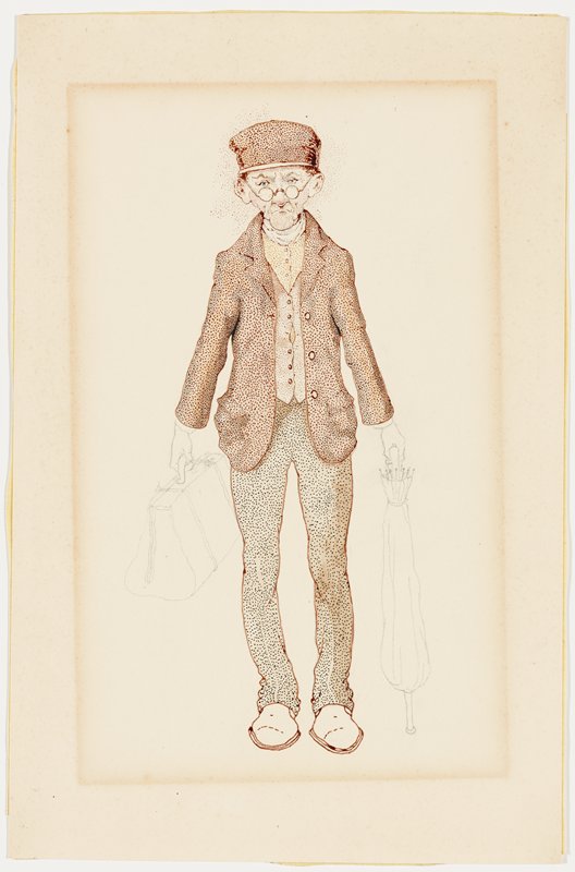 Untitled [traveler], Richard Holzschuh, 20th century