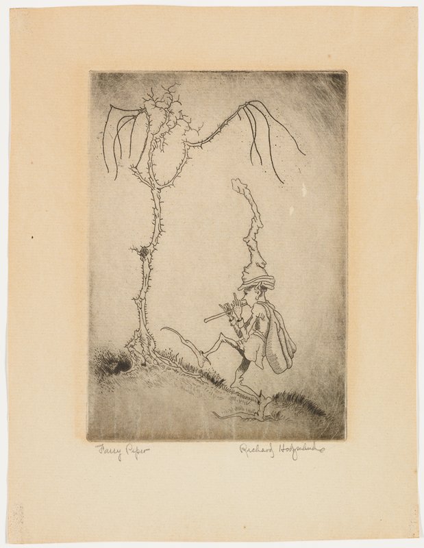Fairy Piper, Richard Holzschuh, 20th century