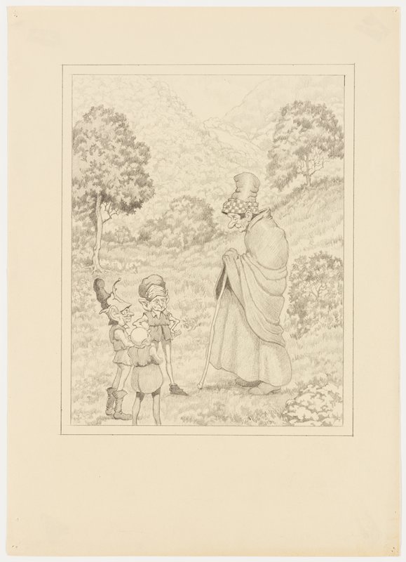 The Meeting, Richard Holzschuh, 20th century