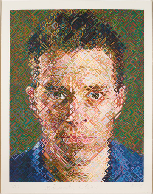 James by Chuck Close