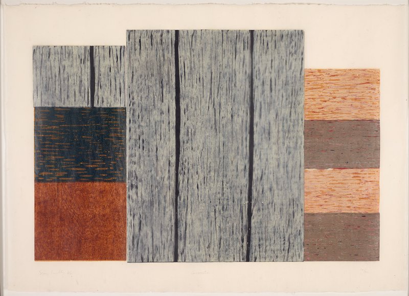 Conversation, Sean Scully, 1986