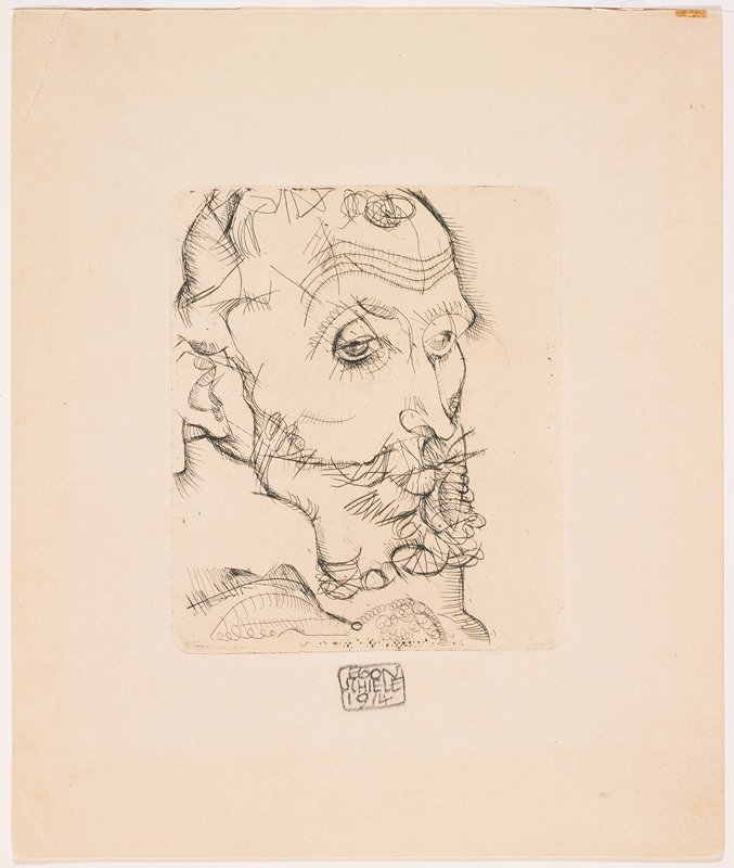 Portrait of Franz Hauer by Egon Schiele