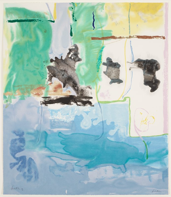 West Wind by Helen Frankenthaler