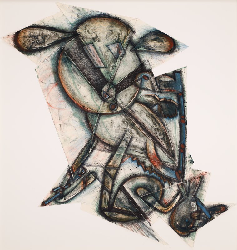 Up Dog, Elizabeth Murray, 1987-88