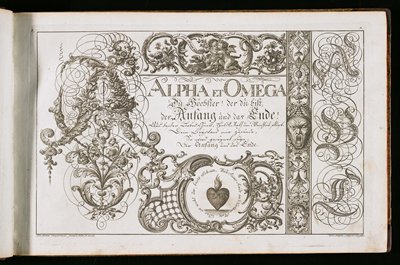 Dokumentasi “Liber artificiosus alphabeti maioris, oder: neu inventirtes Kunst- Schreib- und Zeichenbuch”. Minneapolis Institute of Art.