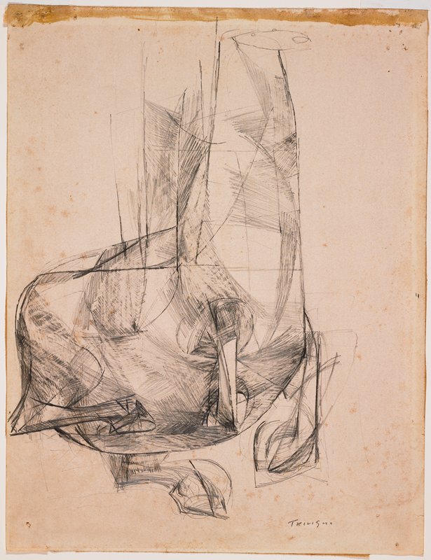 Study of a Jumping Horse, Pat Trivigno, 20th century