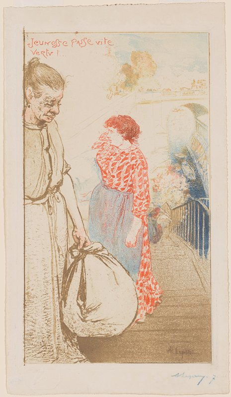 Laundresses, Auguste Louis Lepère, 1893