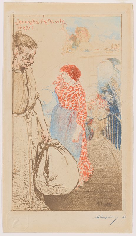 Laundresses, Auguste Louis Lepère, 1893