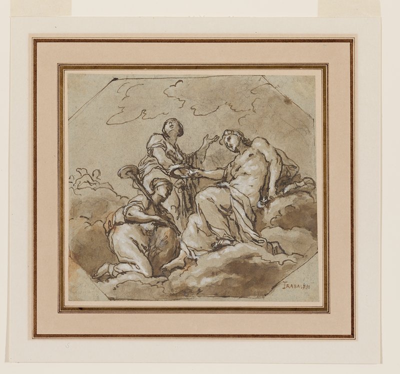 Apotheosis of Classical Divinities, Giuliano Traballesi, 18th-19th century
