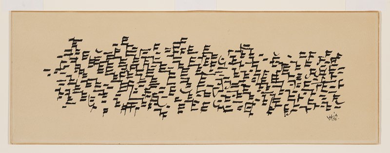 Music to be Seen #1, Ulfert Wilke, 1956