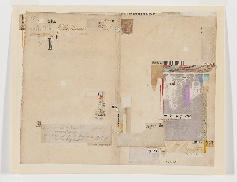 Work Sheet I, William Dole, 1964