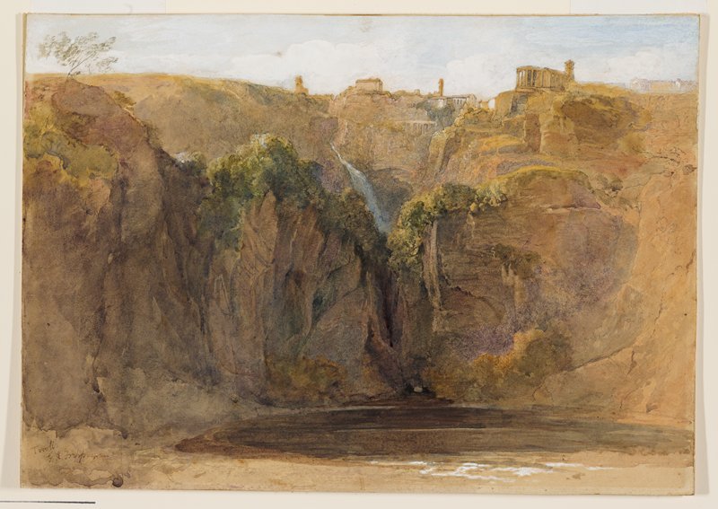 View of Tivoli, George Arthur Fripp, 1842