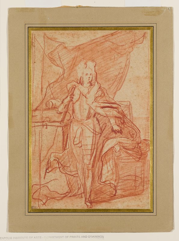 Study for a Portrait of a Field Marshal, Jacopo Amigoni, 17th-18th century