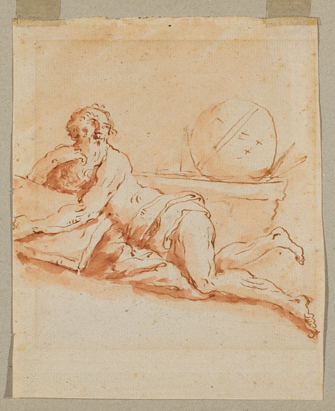 River God Archimedes, Gaspare Diziani, 18th century