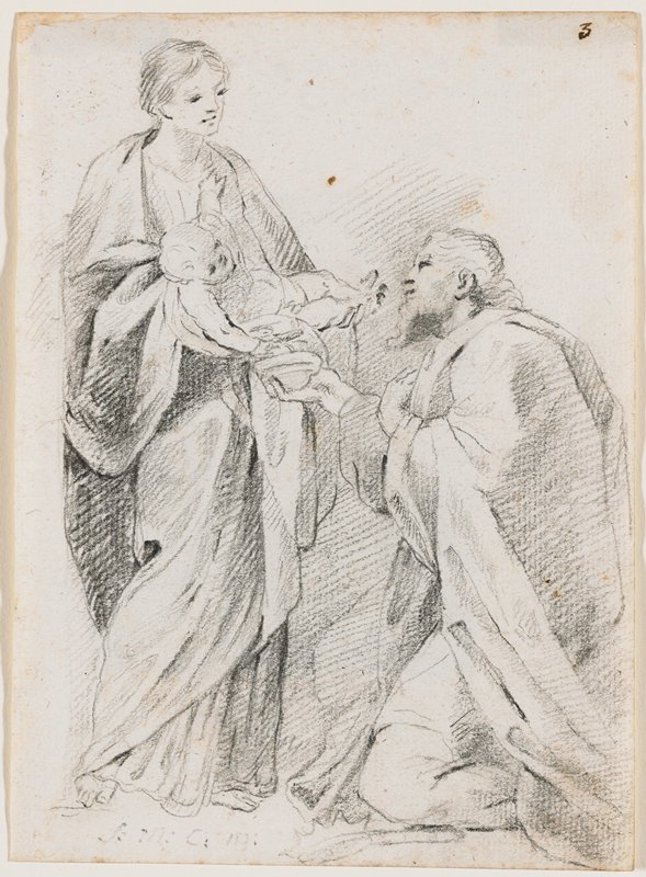 Adoration of the Magi, After Carlo Maratti, 1701