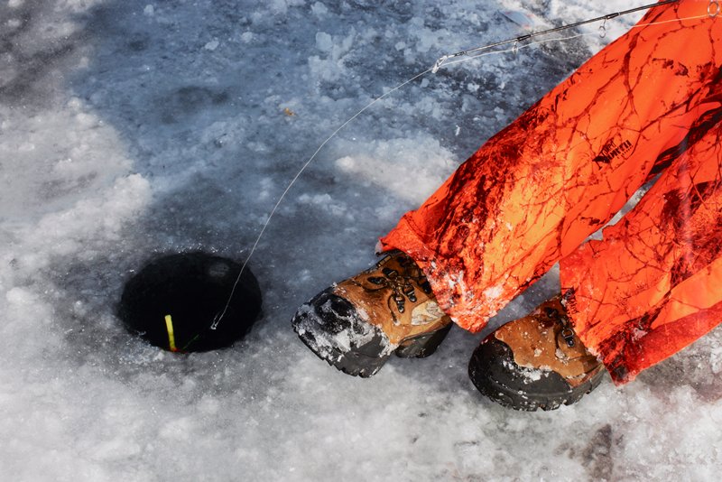 Untitled [Minneapolis. Winter Games. Ice Fishing.], Martin Parr, 2012