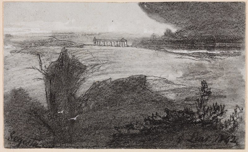 Segesta, Edward Lear, 1842