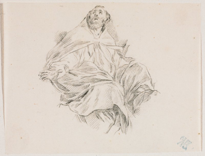 Saint Augustine, Charles-Nicolas Cochin II, 18th century